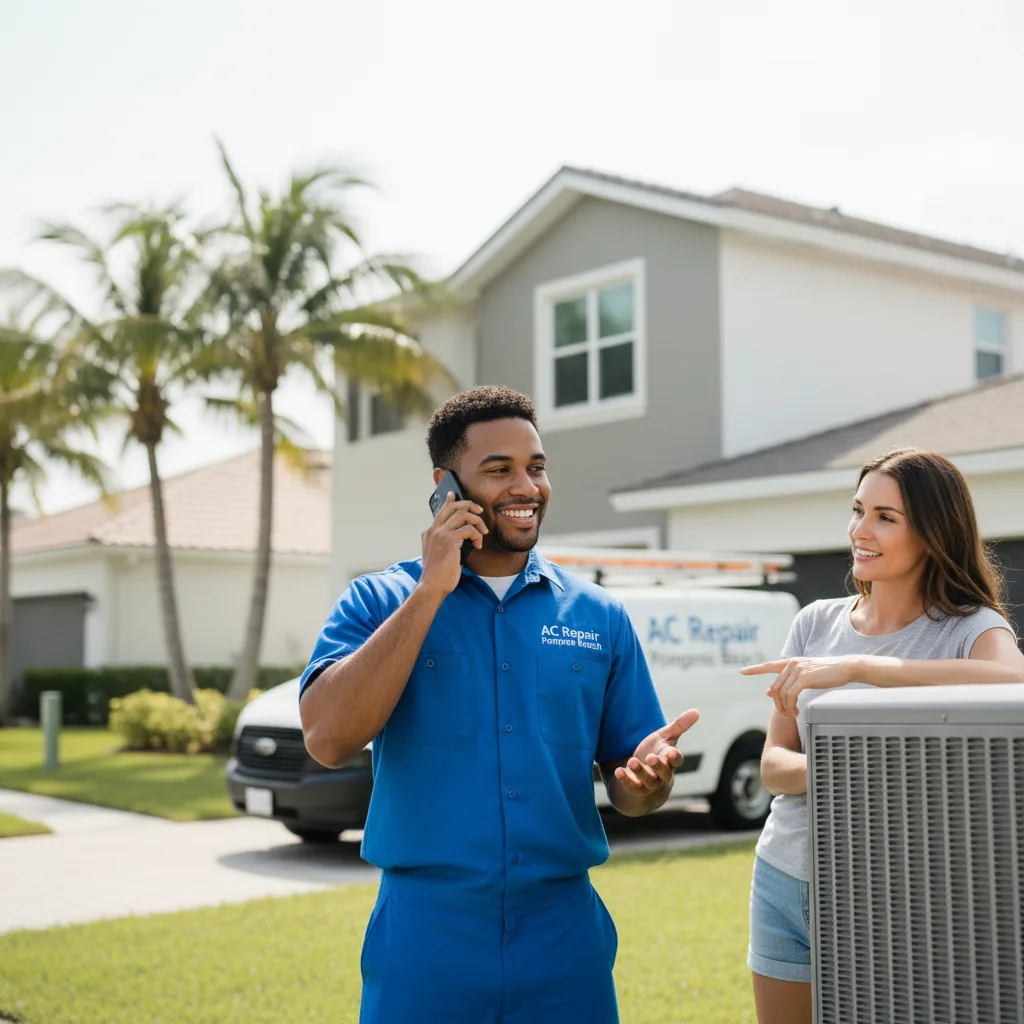 AC Repair Pompano Beach customer support in Talent